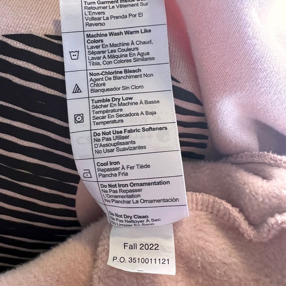 Women's Rain Defender Relaxed Fit Midweight Graphic Sweatshirt Sixe XXL Ash Rose - Picture 11 of 11